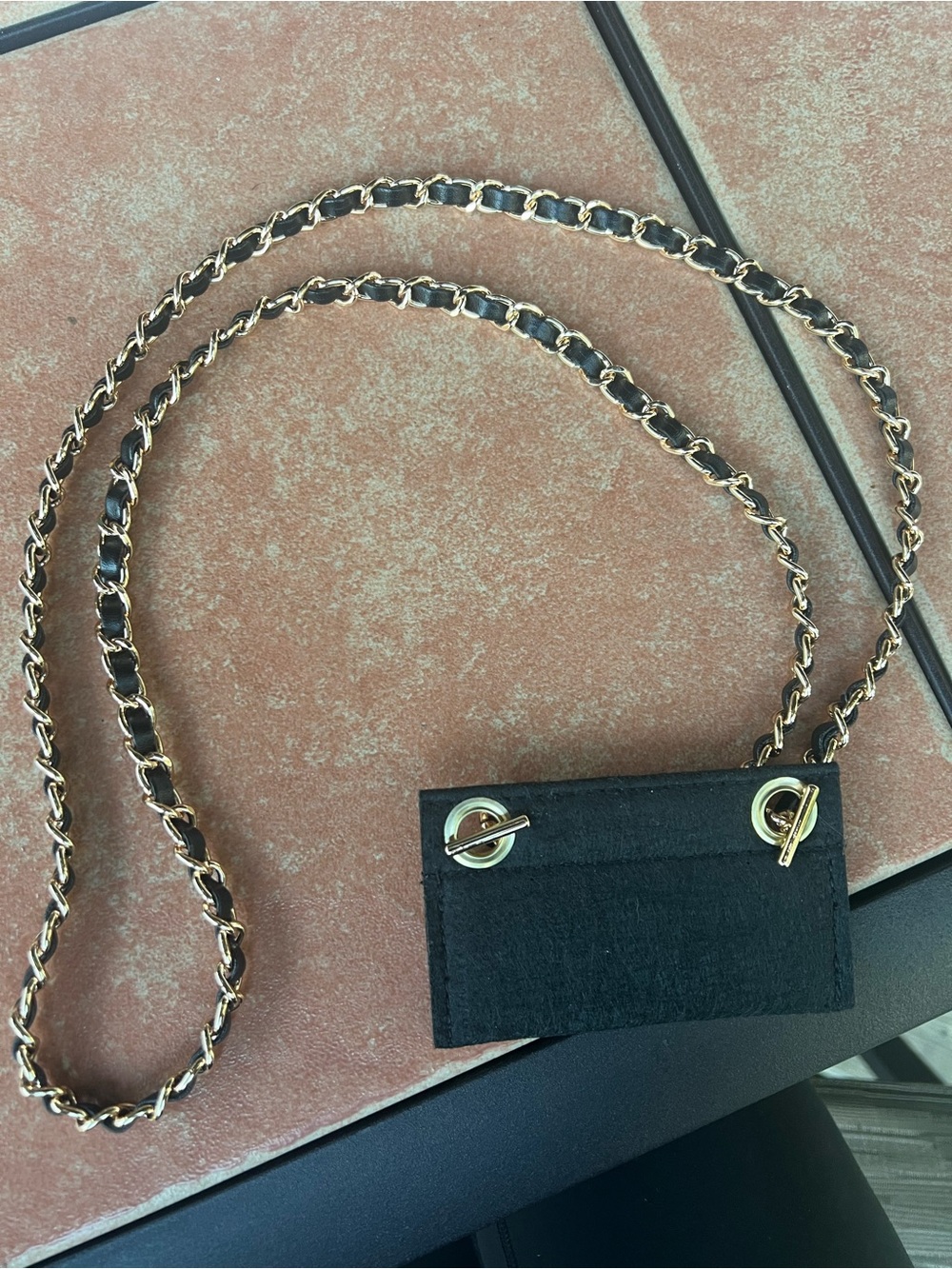 Conversion Kit (Insert+Chain) for Chanel Card Holder Wallet On Chain